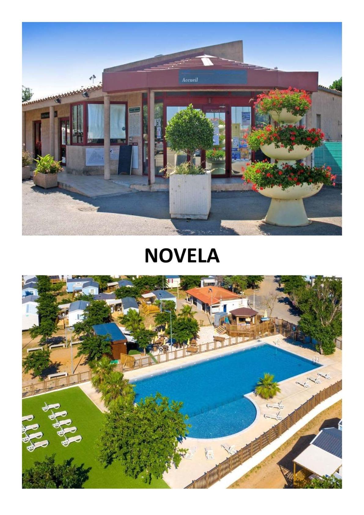 Mobil-Home Camping Novela بورت-لا-نوفيل المظهر الخارجي الصورة